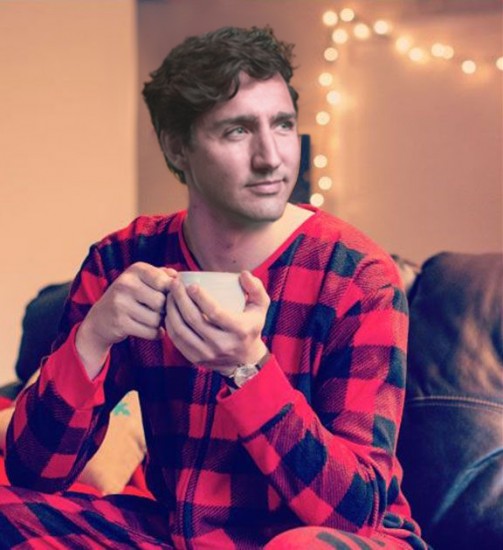 Justin the Pyjama Boy Blank Meme Template
