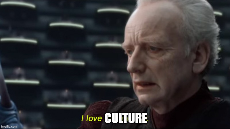 I love democracy | CULTURE | image tagged in i love democracy | made w/ Imgflip meme maker