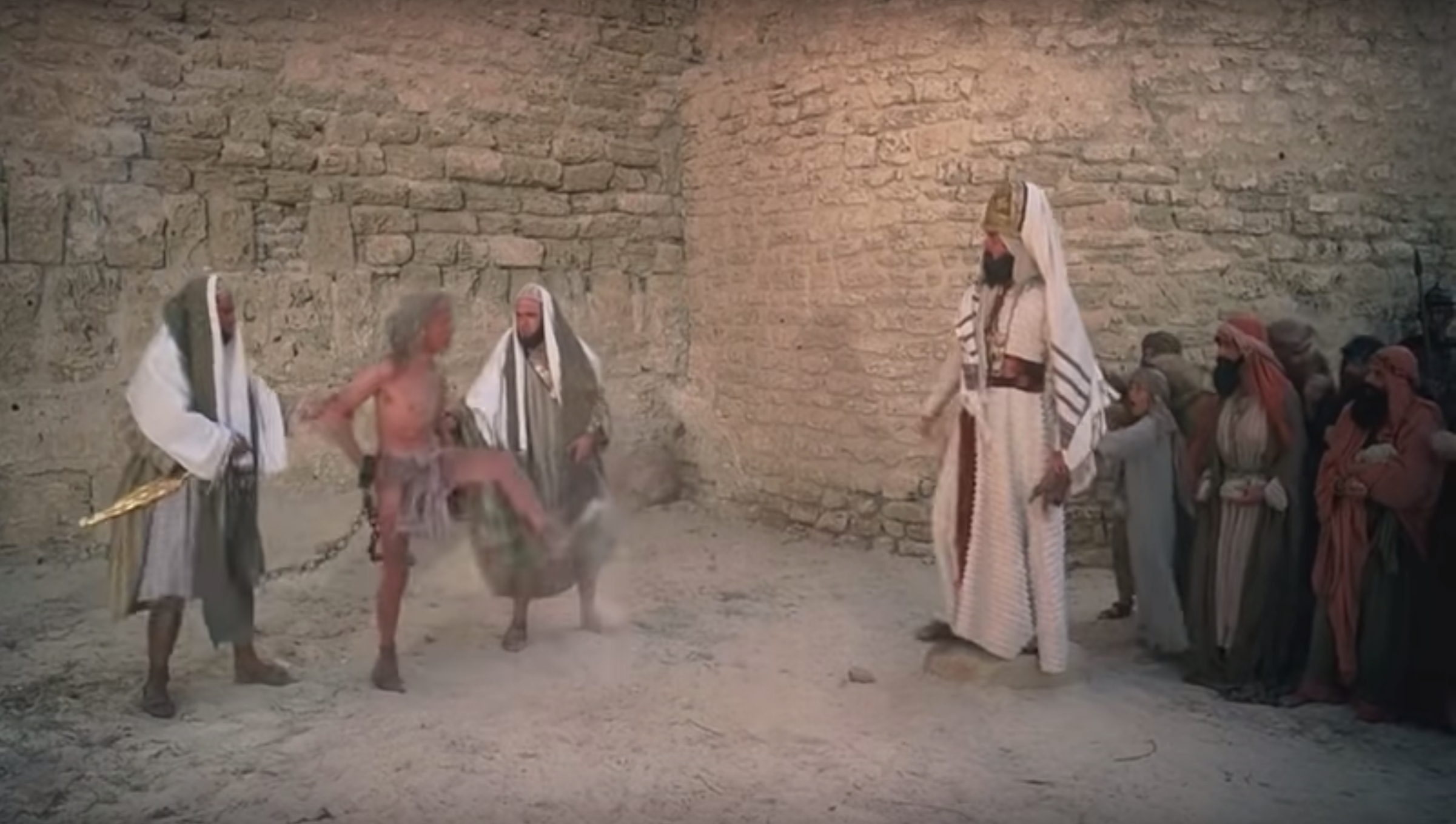 Monty Python Stoning Blank Meme Template