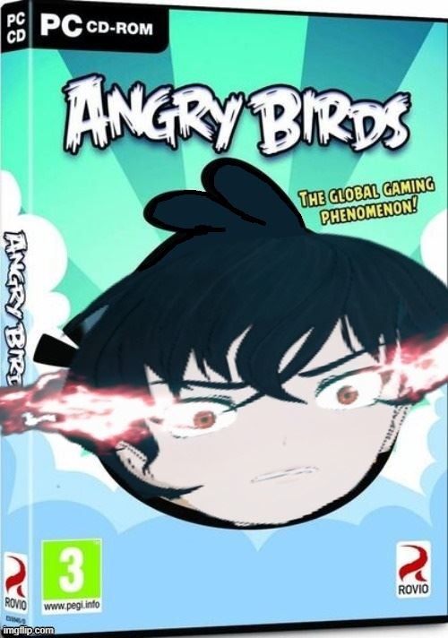 Angry Raven | image tagged in rwby,angry birds,raven,rooster teeth | made w/ Imgflip meme maker