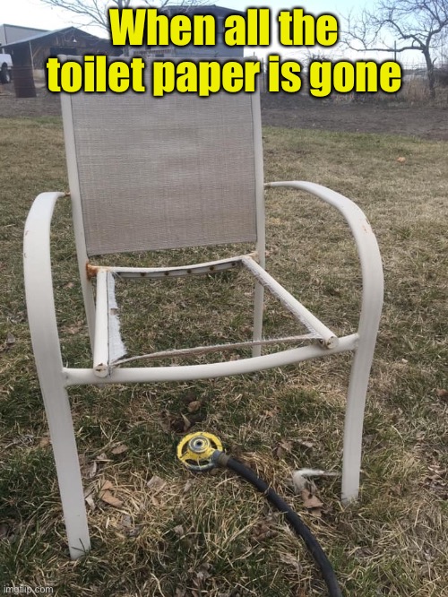 Backyard Bidet | When all the toilet paper is gone | image tagged in bidet,no more toilet paper | made w/ Imgflip meme maker