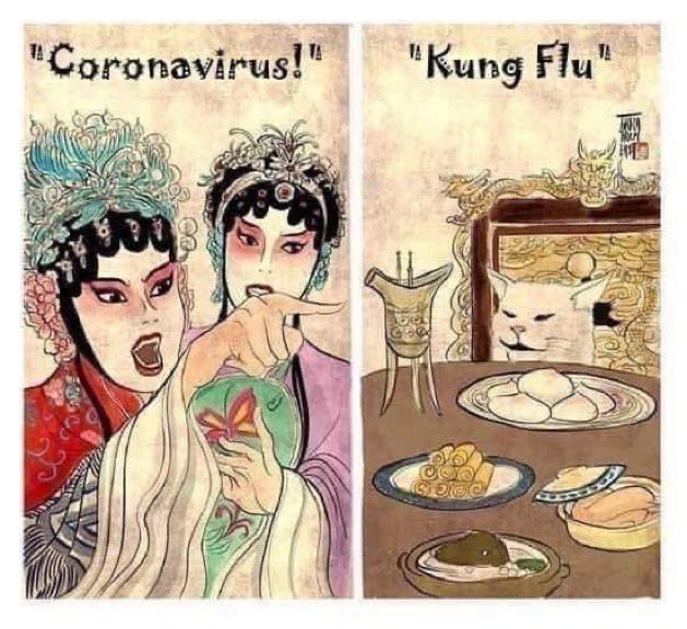 High Quality kung flu Blank Meme Template