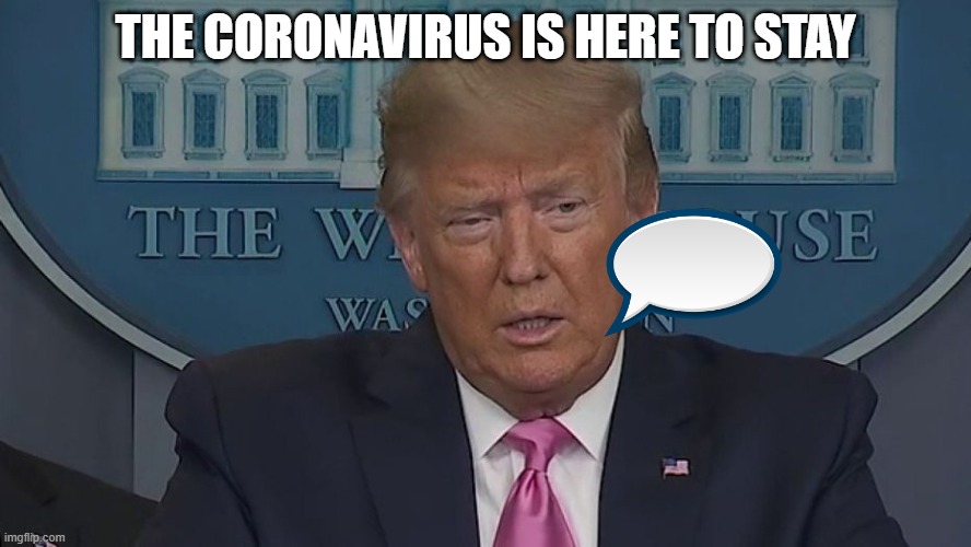 If Only You Knew How Bad Things Really Are | THE CORONAVIRUS IS HERE TO STAY | image tagged in if only you knew how bad things really are | made w/ Imgflip meme maker