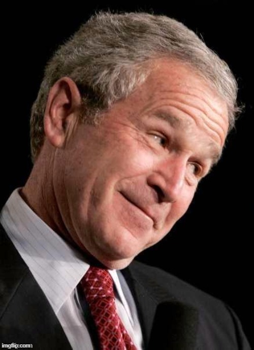 George W. Bush Blame  | image tagged in george w bush blame | made w/ Imgflip meme maker