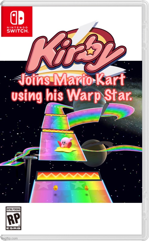 Joins Mario Kart using his Warp Star. | made w/ Imgflip meme maker