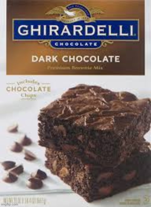 Dark Chocolate Brownies | made w/ Imgflip meme maker