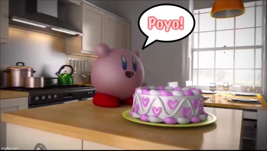 KIRBY IN REAL LIFE!!!!!!!!!!!! | Poyo! | image tagged in kirby in real life | made w/ Imgflip meme maker