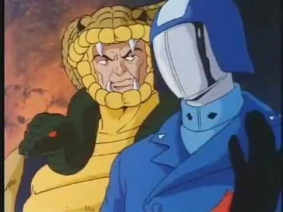 High Quality cobra commander and serpentor Blank Meme Template