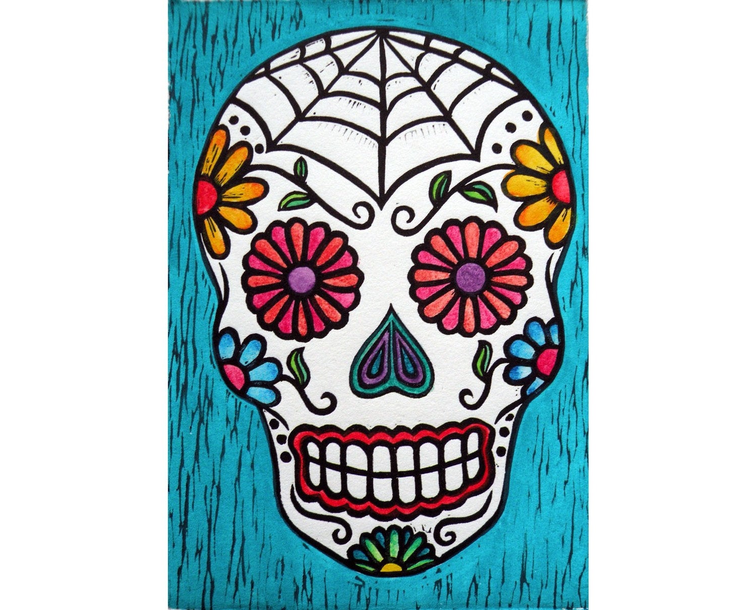 Sugar skull Blank Template - Imgflip In Blank Sugar Skull Template