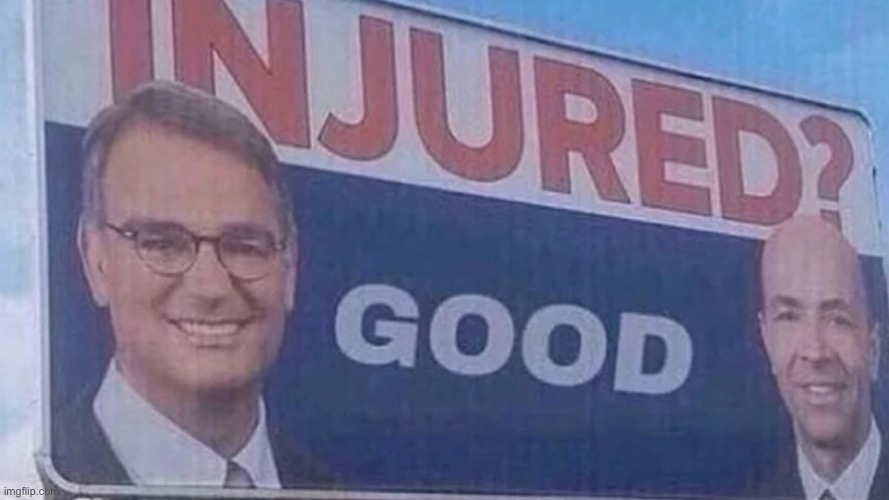 injured? good | image tagged in injured good | made w/ Imgflip meme maker