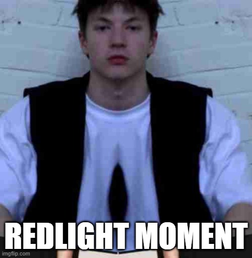 Bladee | REDLIGHT MOMENT | image tagged in bladee | made w/ Imgflip meme maker