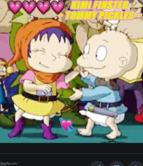 Kimi Finster And Tommy Pickles Dancing Imgflip 