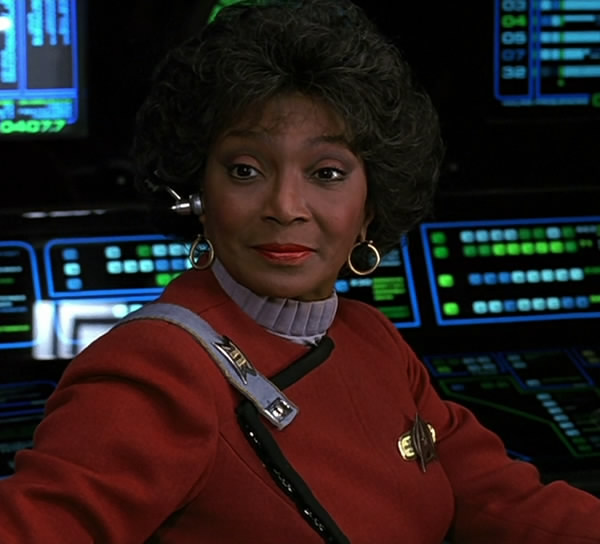 Uhura - Nichelle Nichols Blank Meme Template