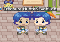Blue-Haired-Twins Blank Meme Template