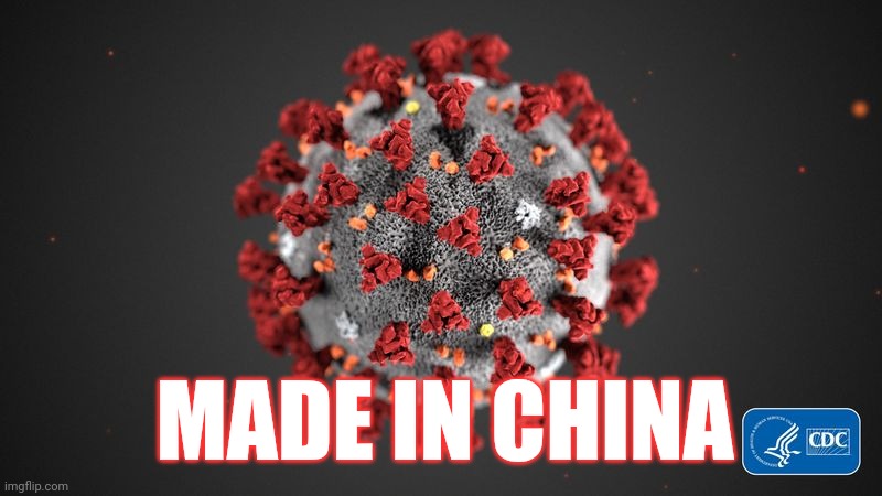 Covid 19 | MADE IN CHINA | image tagged in covid 19 | made w/ Imgflip meme maker