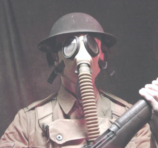 WW1 Gas Mask Blank Meme Template