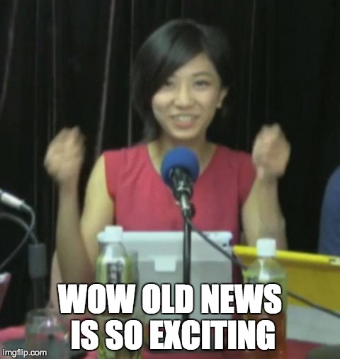 WOW OLD NEWS IS SO EXCITING | image tagged in bonix | made w/ Imgflip meme maker