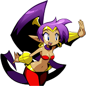 High Quality Shantae Waving Blank Meme Template