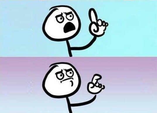 About to say something Blank Meme Template