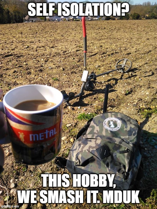 Detecting | SELF ISOLATION? THIS HOBBY, WE SMASH IT. MDUK | image tagged in freedom | made w/ Imgflip meme maker