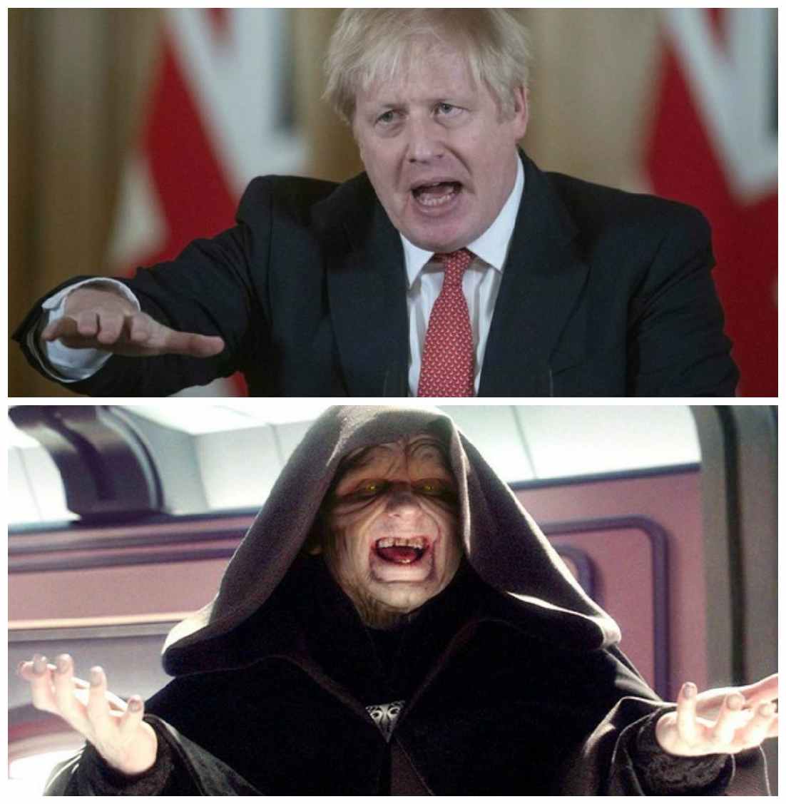 Boris/Palpatine Blank Meme Template