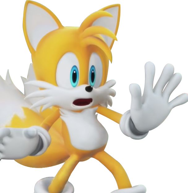 High Quality Shocked tails Blank Meme Template