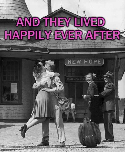 And they lived 
happily ever after | AND THEY LIVED 
HAPPILY EVER AFTER | image tagged in love,i love you,marriage | made w/ Imgflip meme maker