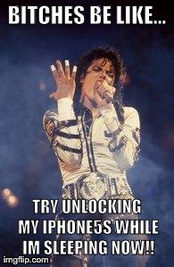 image tagged in funny,michael jackson,iphone,iphone 5 | made w/ Imgflip meme maker