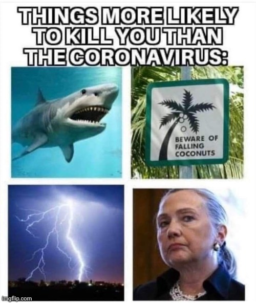 image tagged in coronavirus,hillary rotten clinton | made w/ Imgflip meme maker