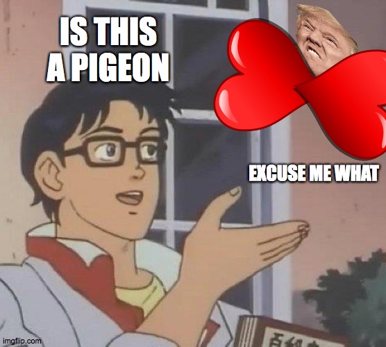 Is This A Pigeon | IS THIS A PIGEON; EXCUSE ME WHAT | image tagged in memes,is this a pigeon | made w/ Imgflip meme maker