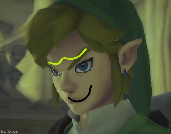 Angry Link | image tagged in angry link | made w/ Imgflip meme maker