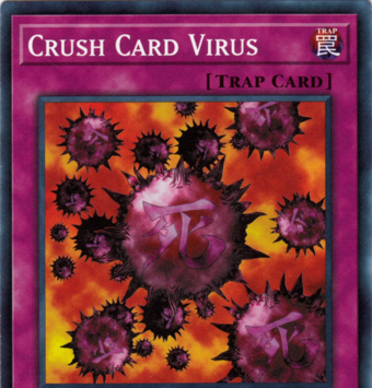 High Quality Crush card virus Blank Meme Template