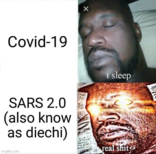 Sleeping Shaq | Covid-19; SARS 2.0 (also know as diechi) | image tagged in memes,another one,coronavirus | made w/ Imgflip meme maker