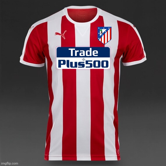 Puma Club Atlético de Madrid Home Jersey 2021/22 Leaked | image tagged in memes,football,soccer,spain | made w/ Imgflip meme maker