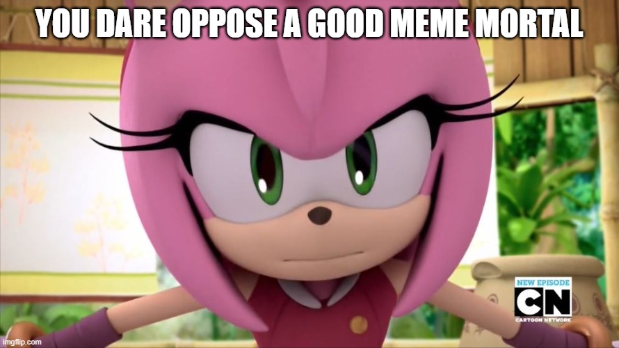 YOU DARE OPPOSE A GOOD MEME MORTAL | made w/ Imgflip meme maker