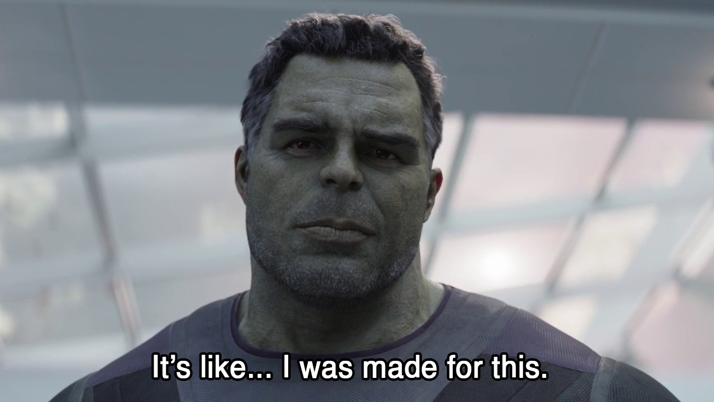 High Quality hulk I was made for this Blank Meme Template
