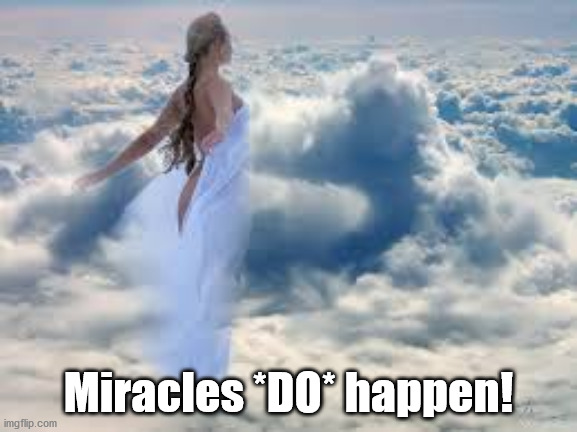 Miracles *DO* happen! | made w/ Imgflip meme maker