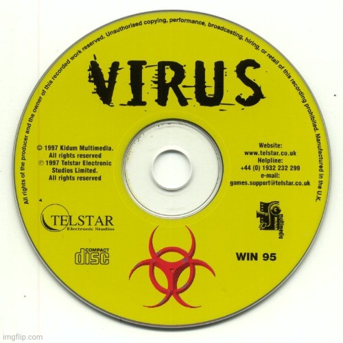 Malware Disc | image tagged in malware disc | made w/ Imgflip meme maker