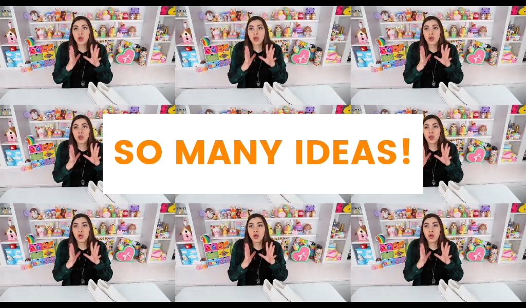 So Many Ideas Moriah Elizabeth Blank Meme Template