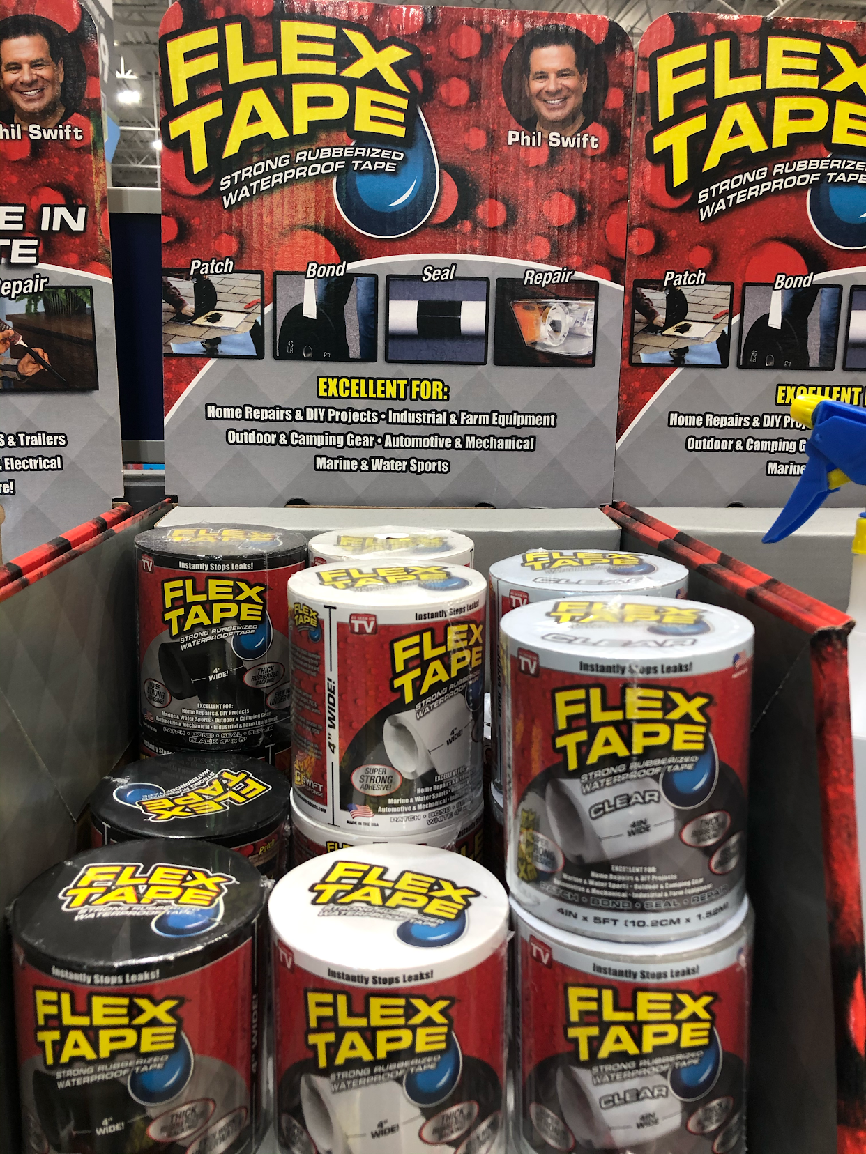 Phil Swift here with flex tape! Blank Meme Template