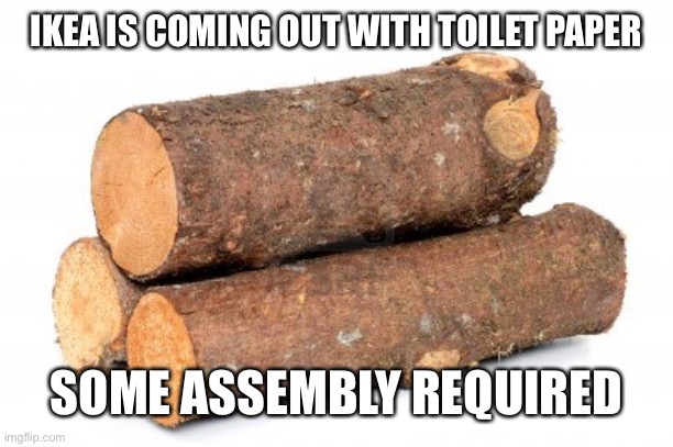 We have to stop this madness | IKEA IS COMING OUT WITH TOILET PAPER; SOME ASSEMBLY REQUIRED | image tagged in funny memes,humor,toilet paper | made w/ Imgflip meme maker