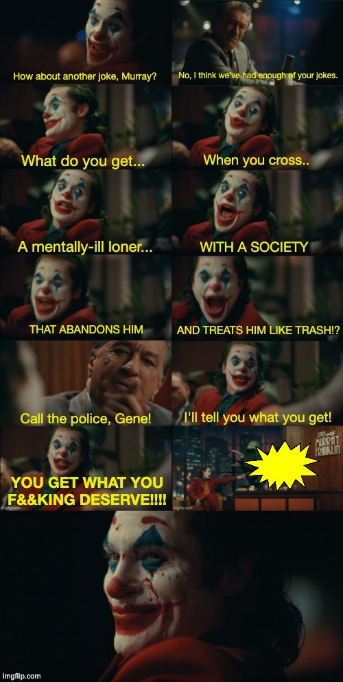 Joker Meme Template Gore Removed Imgflip