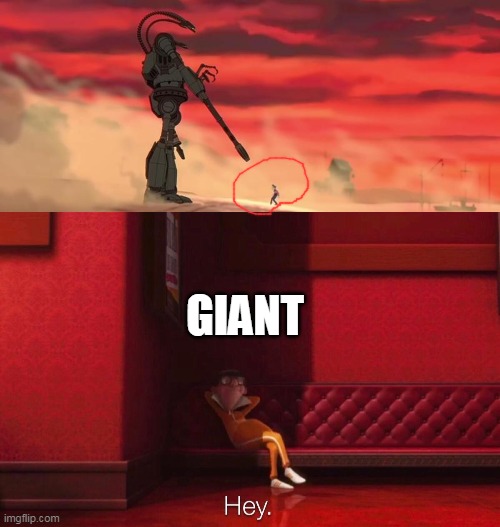 GIANT | image tagged in vector | made w/ Imgflip meme maker