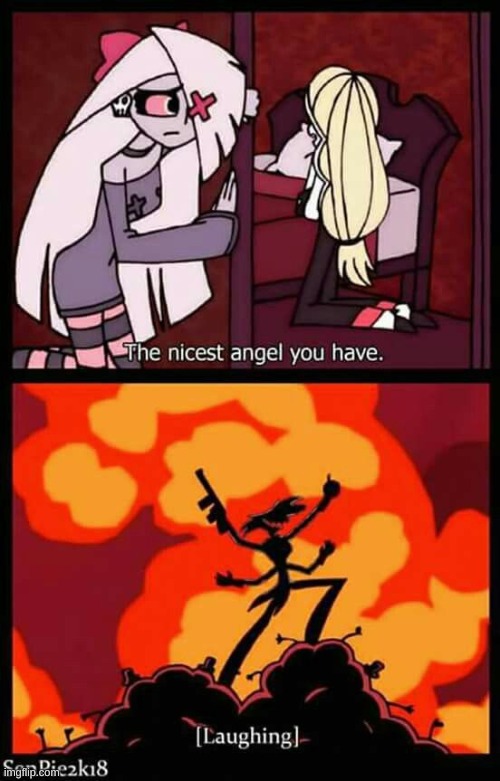 Be careful what you wish for Charlie | image tagged in hazbin hotel | made w/ Imgflip meme maker