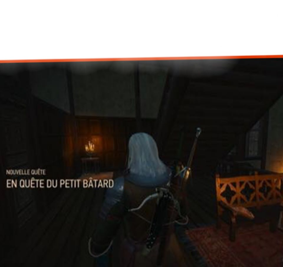 High Quality En quete du petit batard witcher Blank Meme Template