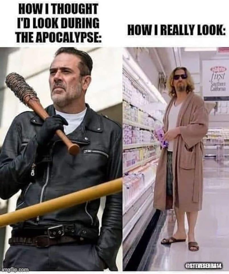 APOCALYPSE ME Blank Meme Template