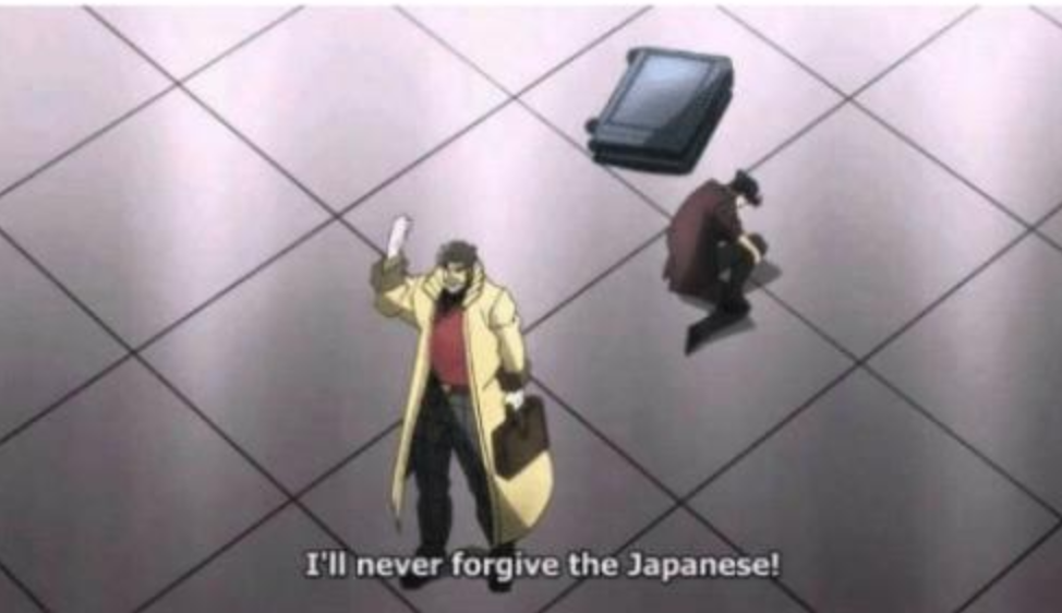 ill never forgive the japanese Blank Meme Template