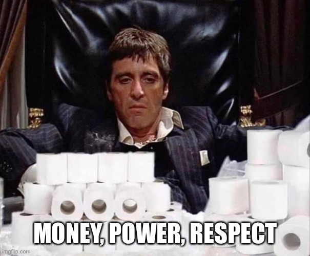 Money, power, respect | MONEY, POWER, RESPECT | image tagged in scarface stash | made w/ Imgflip meme maker