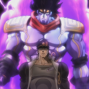 High Quality Jotaro star platinum Blank Meme Template