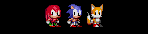 High Quality Sonic 1 HD Continue Blank Meme Template